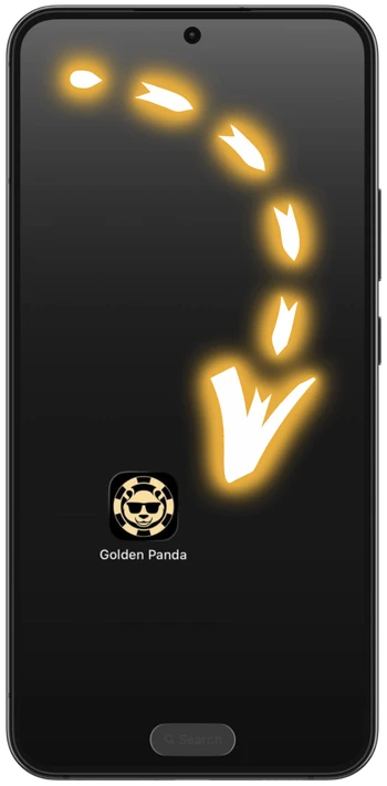 Goldenpanda home screen instantly