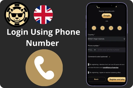 Goldenpanda  using phone