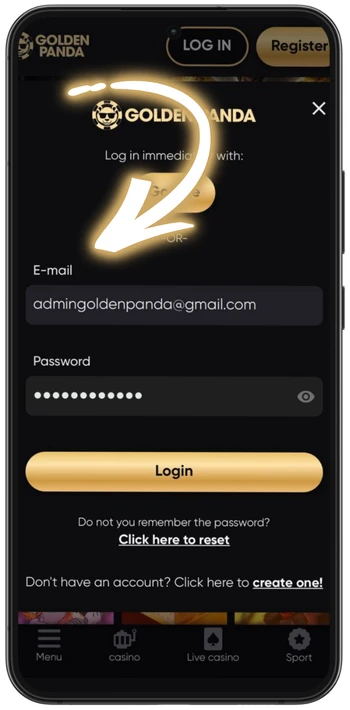 Goldenpanda email